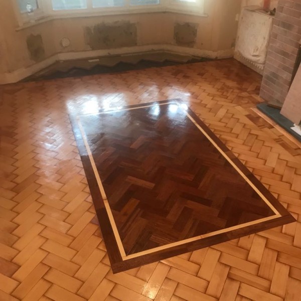 After - parquet restored with a Merbau feature