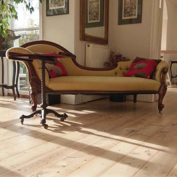 Pine Flooring with a Bona White finish