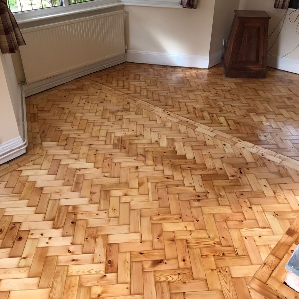 Floor sanded and sealed