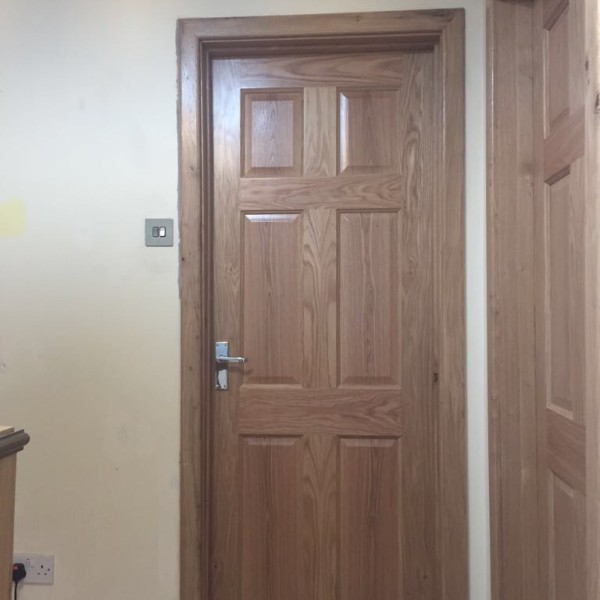 New Solid Oak Architraves Fitted