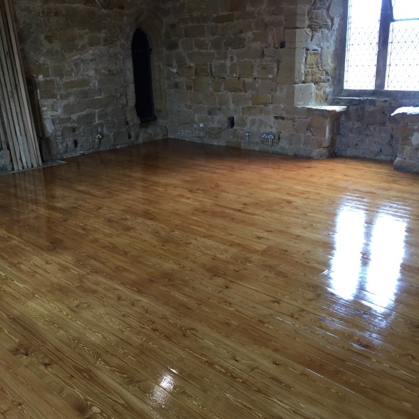 Battle Abbey Exhibition Room - Sand,Stain And Lacquer