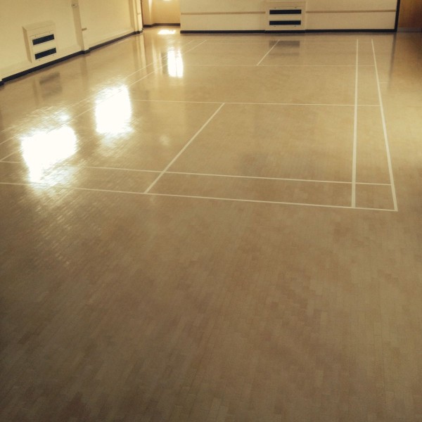Headcorn Village Hall Sanded and Sealed 2