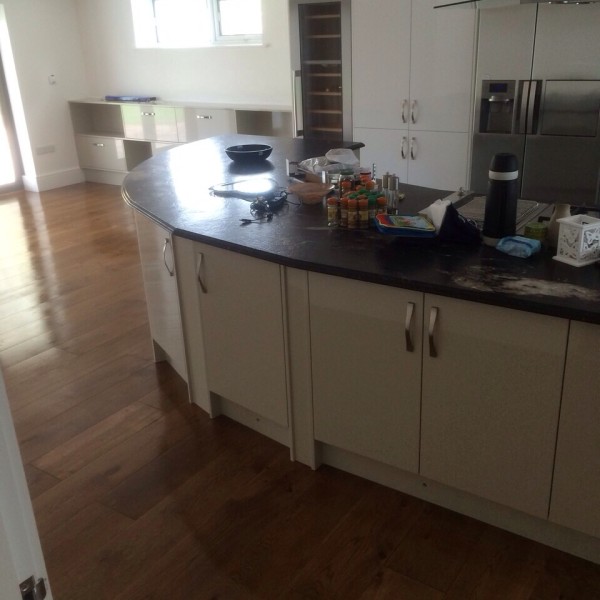 OAK BOARDS BUFFED AND OILED