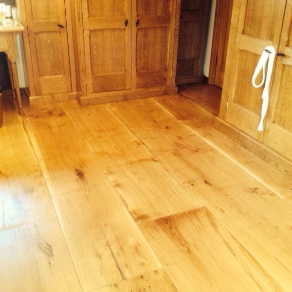 Academy Wood Flooring Solid Oak Installation Stained and Oiled