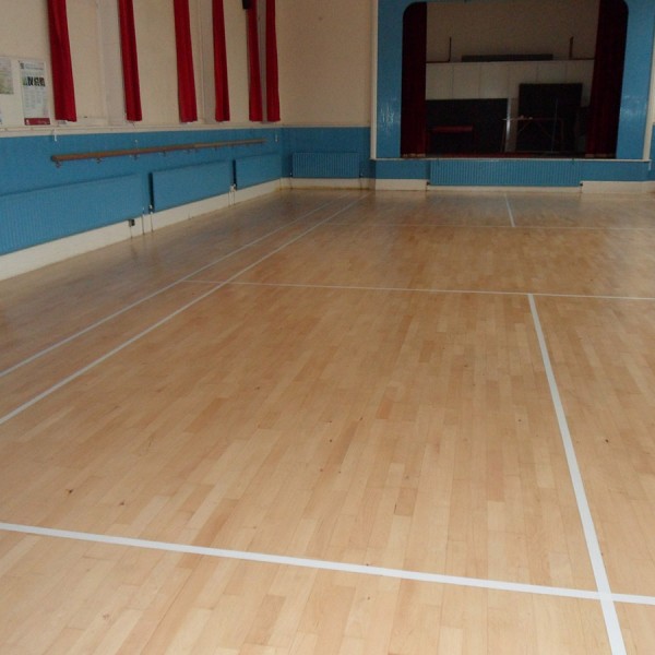 Academy Wood Flooring Victoria Hall BexhillRefurb Badminton Court