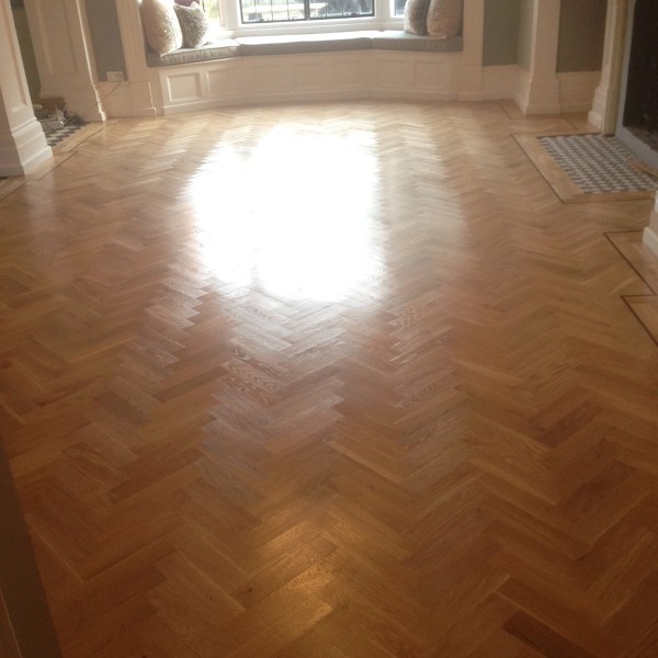 Academy Wood Flooring After Parquet Installation In Hastings