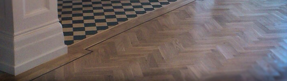 A newly fitted hardwood floor in a warm living space
